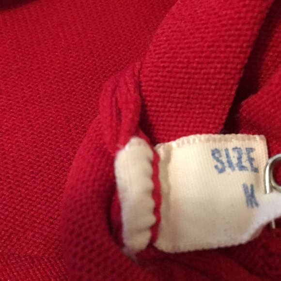 Hannys Peerless Red Lowrider Turtleneck Top - Picture 6 of 7